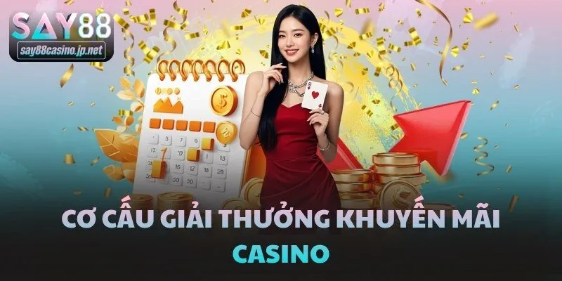 Cơ cấu giải thưởng khuyến mãi Casino