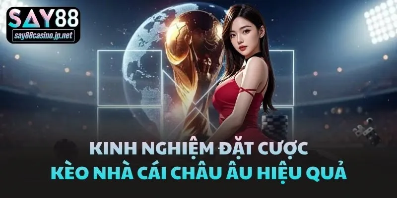 Kinh nghiệm đặt cược kèo nhà cái châu Âu hiệu quả