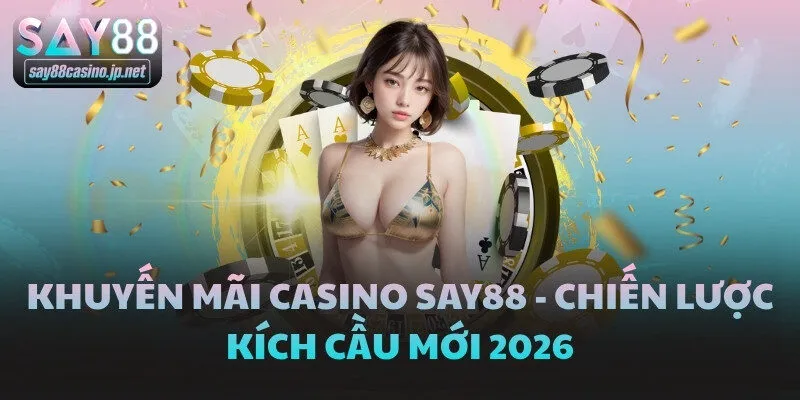 Khuyến Mãi Casino SAY88 - Chiến Lược Kích Cầu Mới 2026